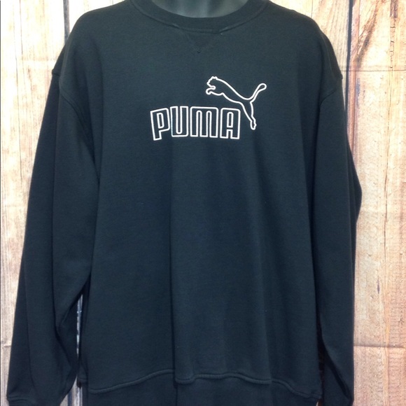 Puma Men's Black Sweatshirt Size XL - Picture 5 of 11